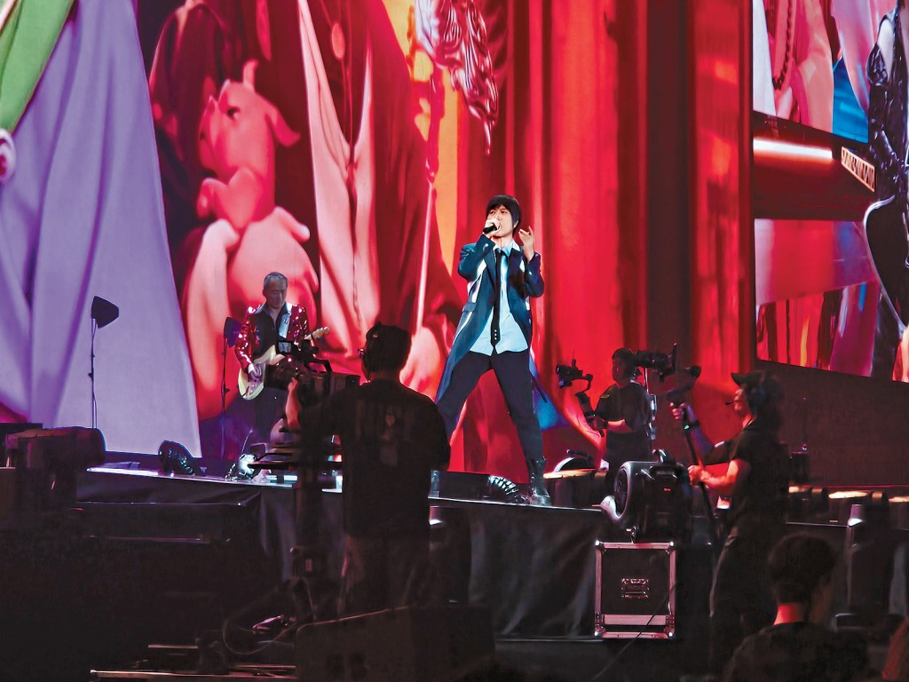 阿信向粉絲表白，有他們在身邊十分難忘。