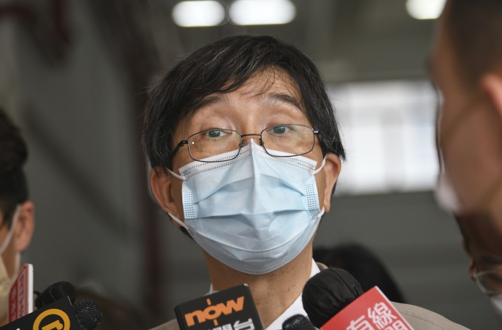 袁國勇說少女是否由凍肉包受感染言之尚早。資料圖片