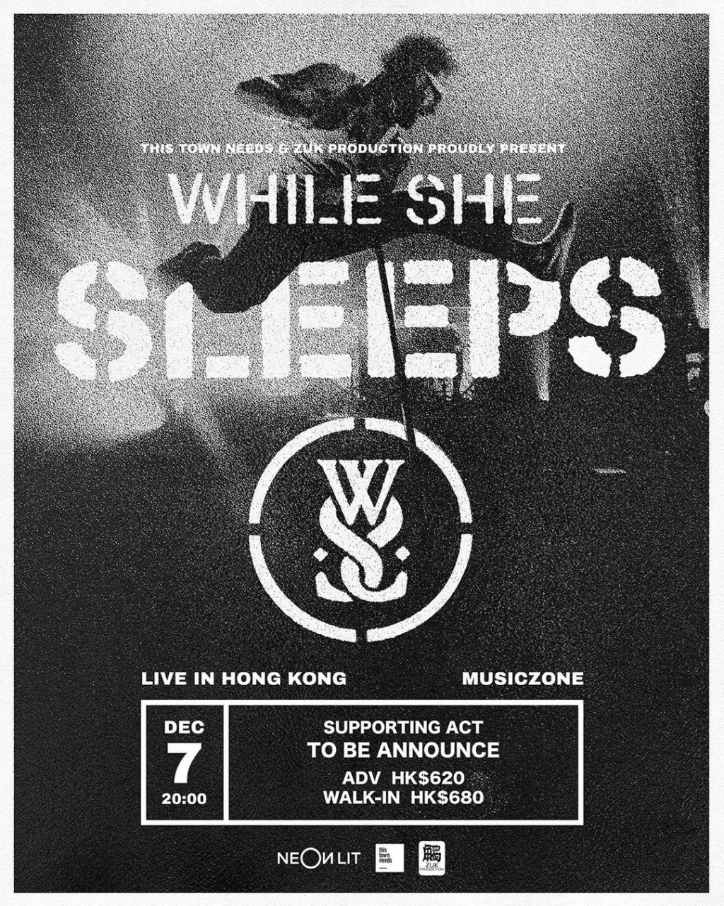 While She Sleeps 香港演唱會2023