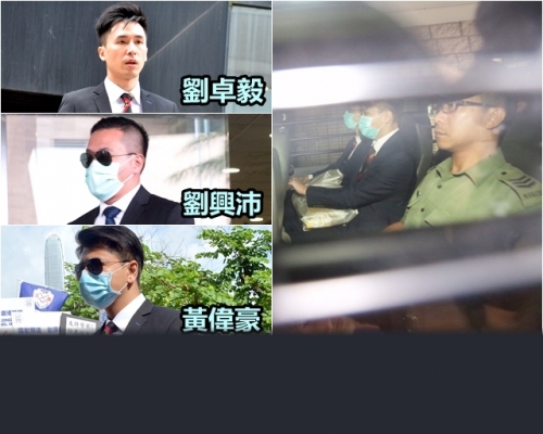 七警案三警獲批保釋,只准上訴減刑