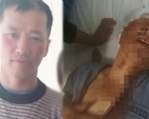 李長銀遭鄰居持斧頭劈死。網圖