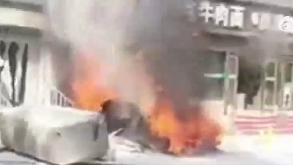 甘肅蘭州一間牛肉麵館發生爆炸，造成1死1傷。