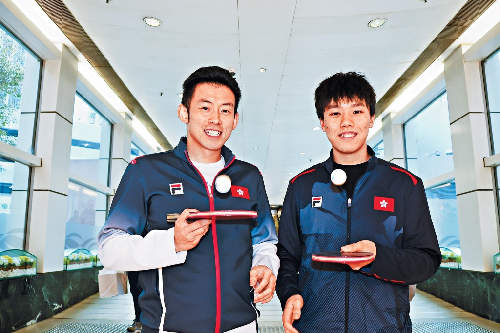 黃鎮廷（左）和陳顥樺凹凸互補，彼此年齡相隔13歲仍合作無間。