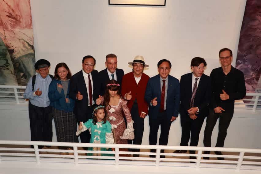 許冠文形容陳子慧是他最欣賞的當代藝術家。