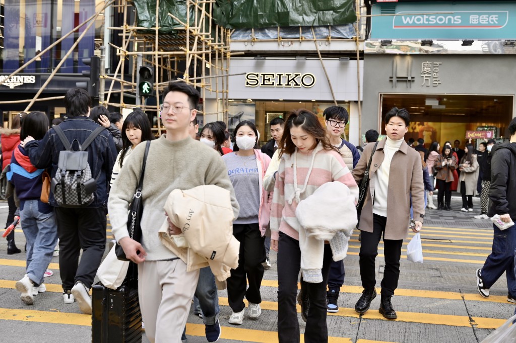 下周四最低溫度更預料只得14°C。資料圖片