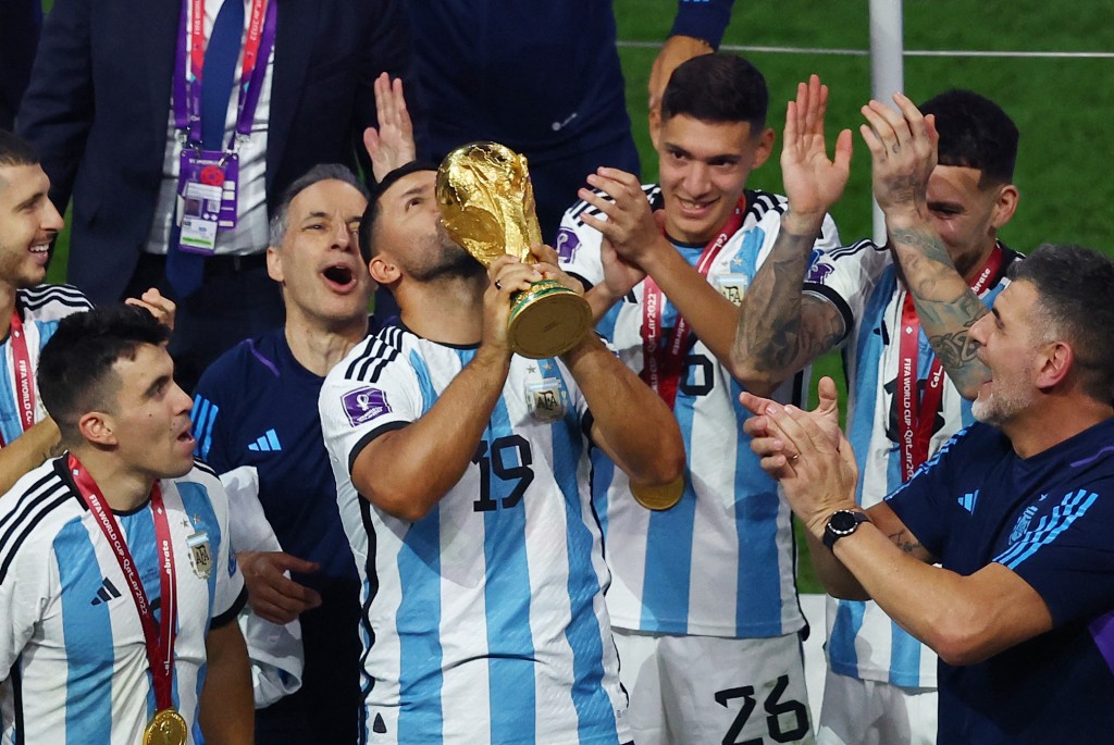 19號是阿古路2018屆世盃時的穿號碼。Reuters　
