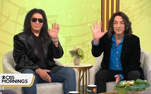 KISS樂隊的Gene Simmons（左）及Paul Stanley都打入作曲家名人堂。
