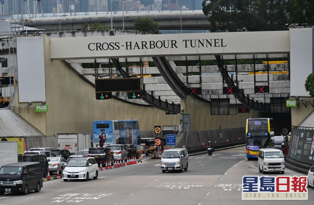政府去年提出“三隧分流”新方案。资料图片