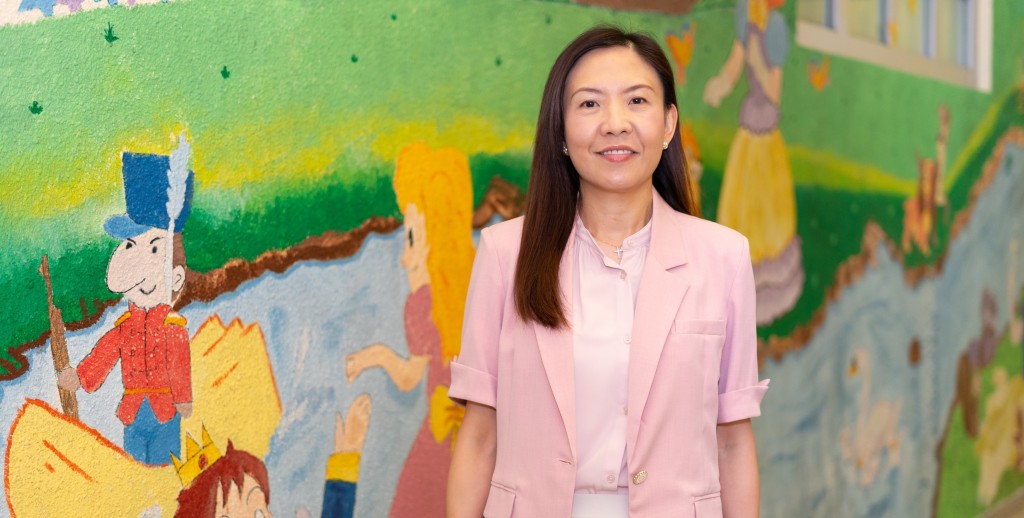 樂華天主教小學邱寶祺校長（圖片來源：受訪學校提供）
