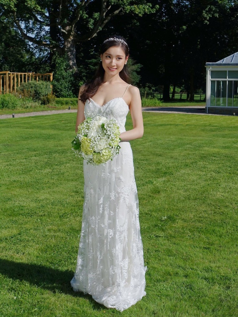 林佑蔚当年性感出嫁。