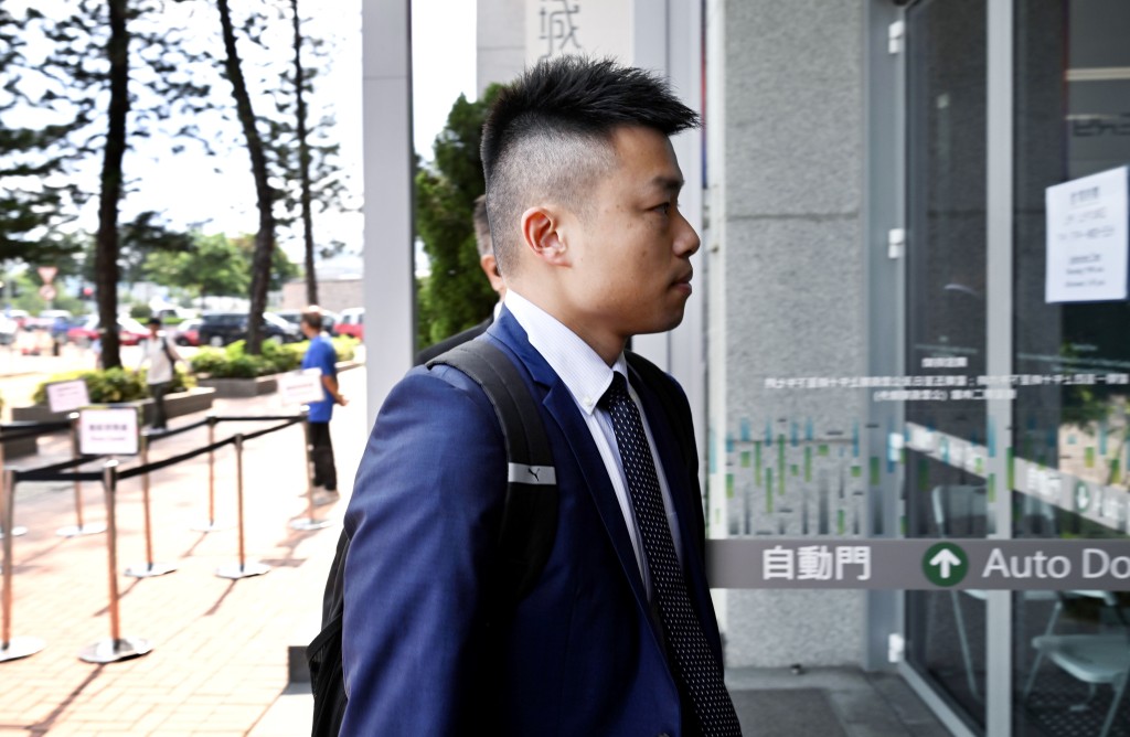 消防處大埔消防局高級消防隊長許健安。 消防處大埔消防局高級消防隊長許健安。