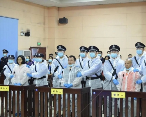 桂陽縣人民法院今日公一審宣判(左起：劉敏、陳杰人、陳偉人。網圖