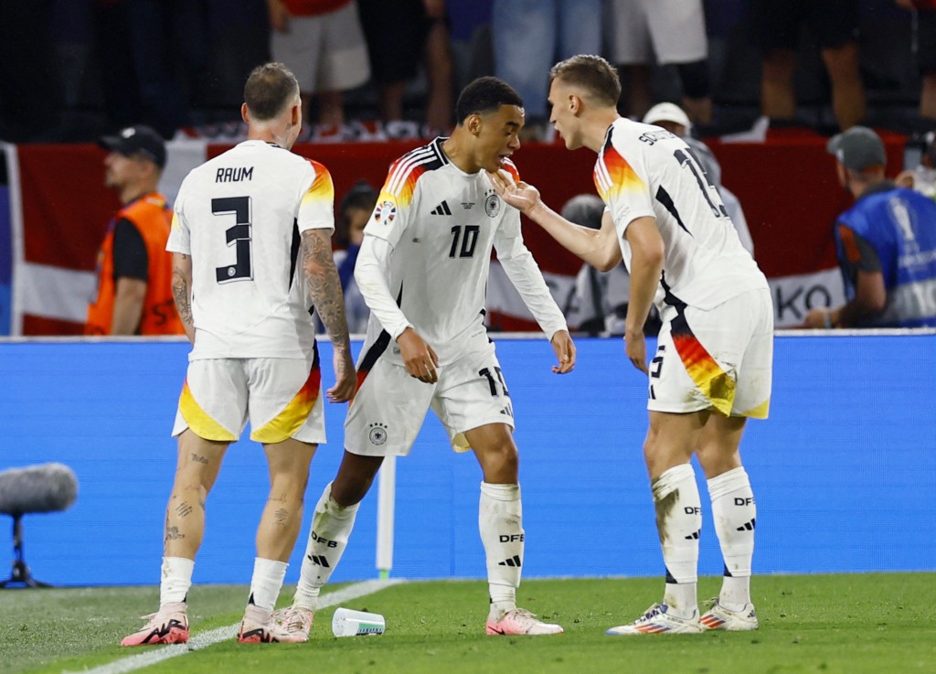穆斯亞拿為德國射成2:0。Reuters