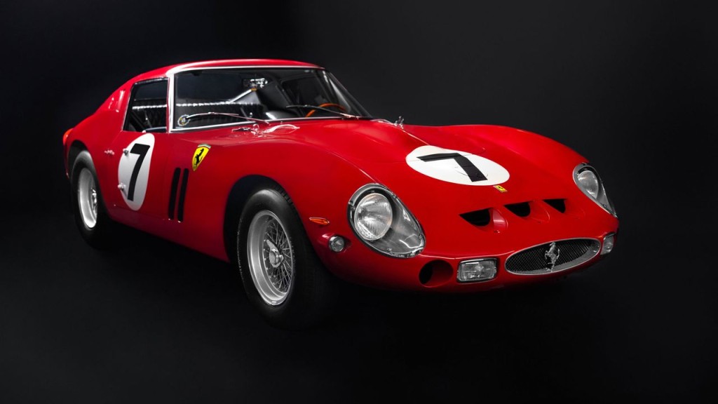 1962 Ferrari 250 GTO逾4億成交，成最貴法拉利經典車款。網上圖片