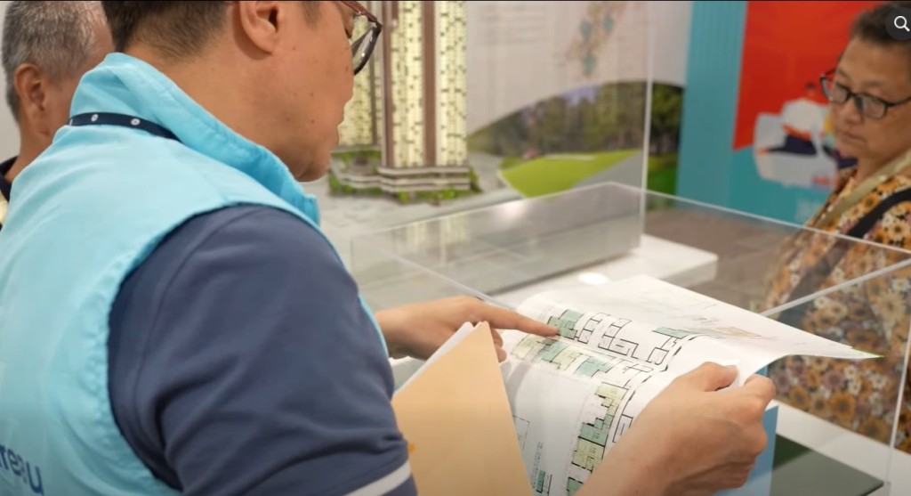 解說專隊指,長者居民會較關心醫療配套問題。何永賢fb 解說專隊指,長者居民會較關心醫療配套問題。何永賢fb