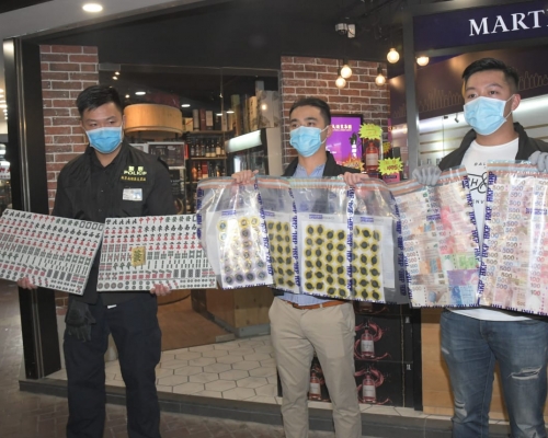警方展示證物