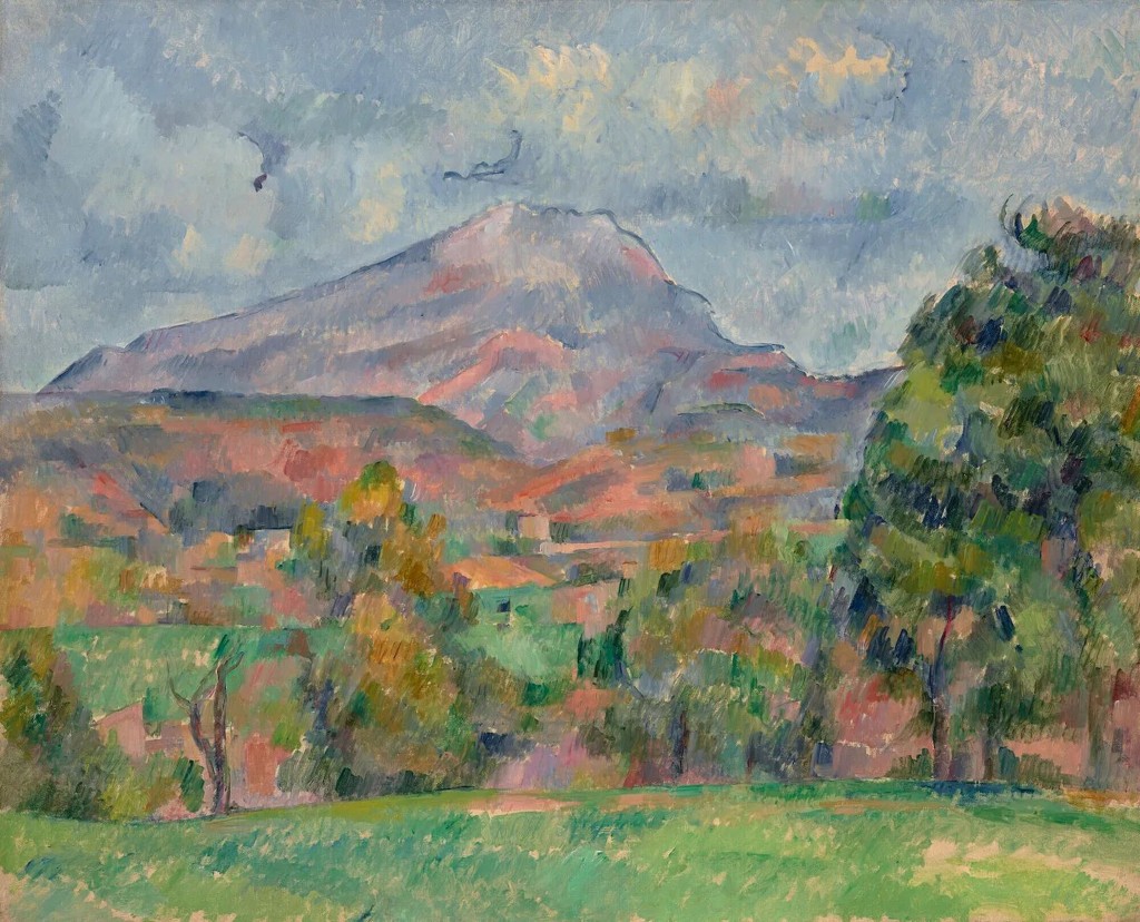 《圣维克多山》（《La Montagne Sainte-Victoire》）（1888至1890年）