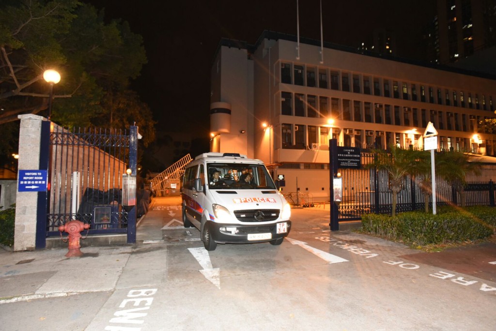 上水警署發生走火事件。