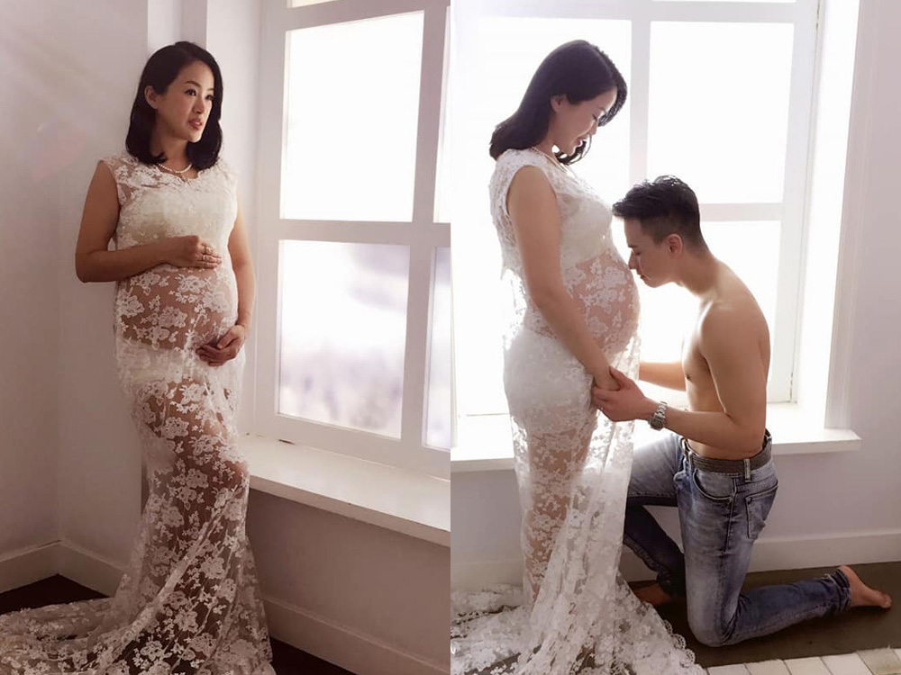 李漫芬現已懷孕7個多月。