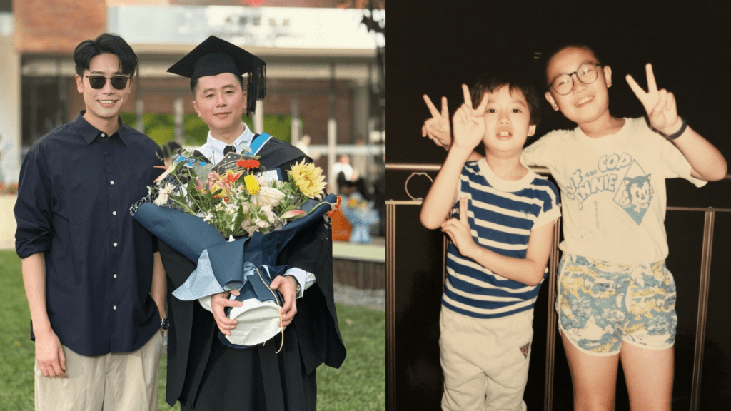 陸浩明細佬罕曝光  半工讀極叻仔理大一級榮譽畢業  Felix五官唔似大佬結婚10年