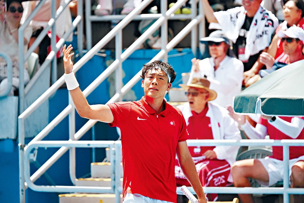 黃澤林於ATP首爾挑戰賽決賽不敵島袋將。