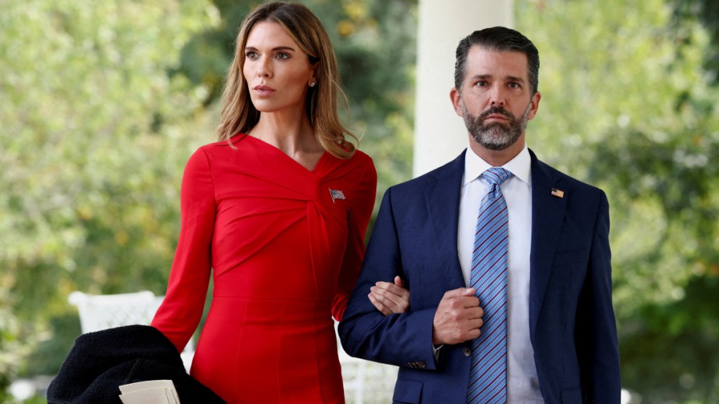 小特朗普（Donald Trump Jr）與棕櫚灘（Palm Beach）名媛貝蒂娜‧安德森（Bettina Anderson）訂婚。路透社