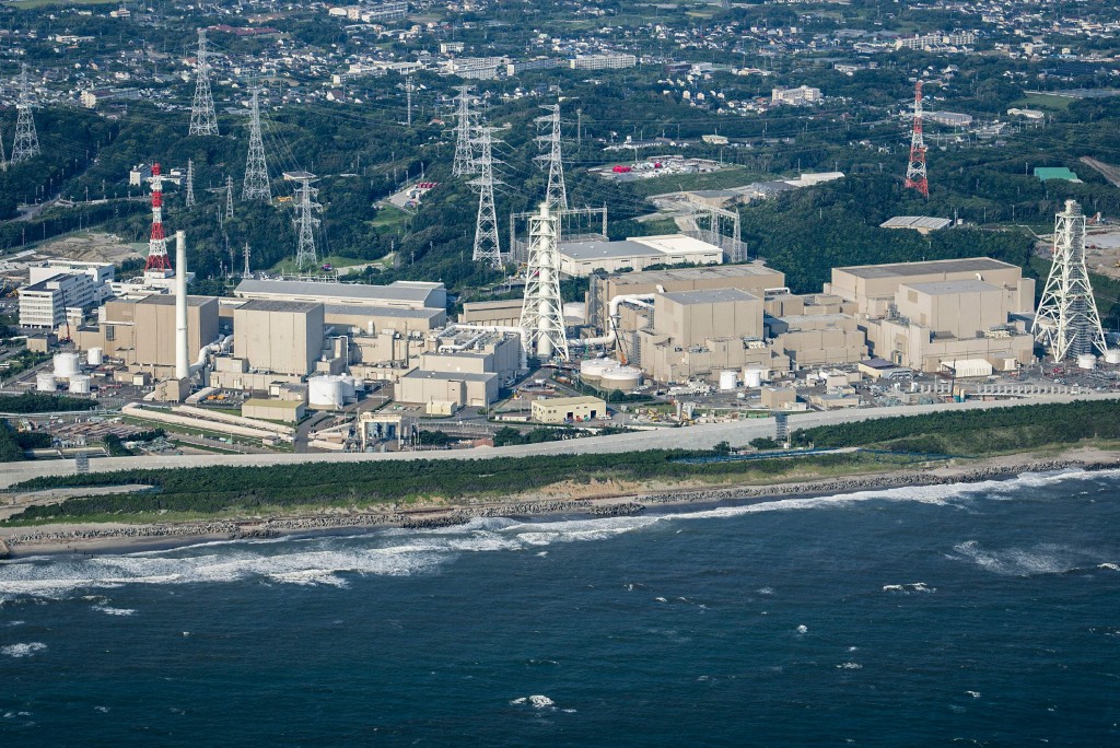 濱岡核電廠竄爆出竄改地震數據醜聞。法新社