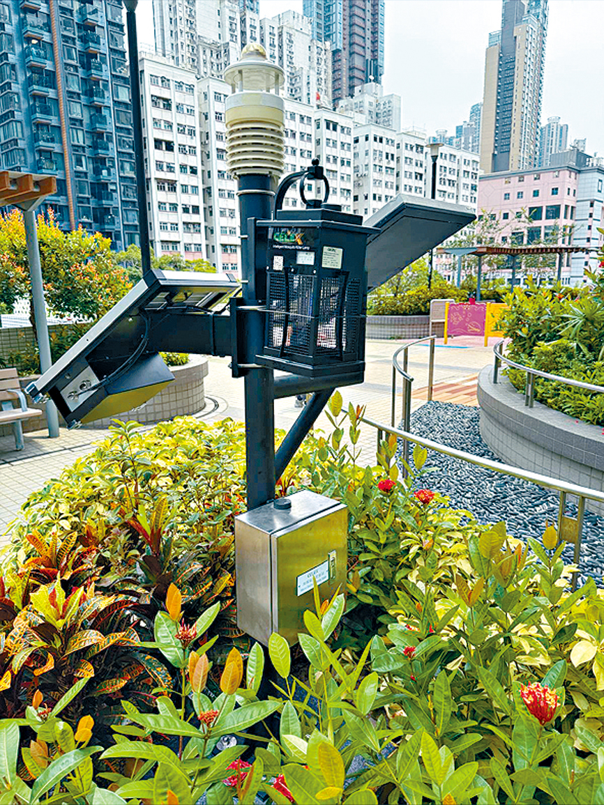 「GeoAI蚊患預報系統」已應用於香港房屋協會轄下的港島屋邨堅尼地城觀龍樓。