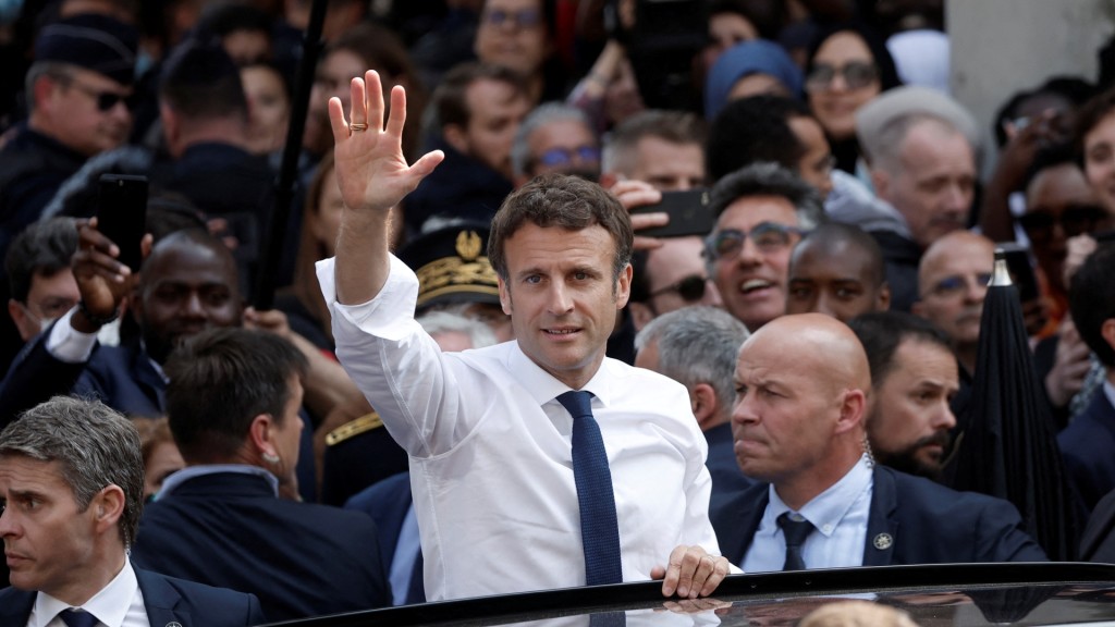 6月中的國會選舉將是馬克龍下一個面對的重大考驗。REUTERS