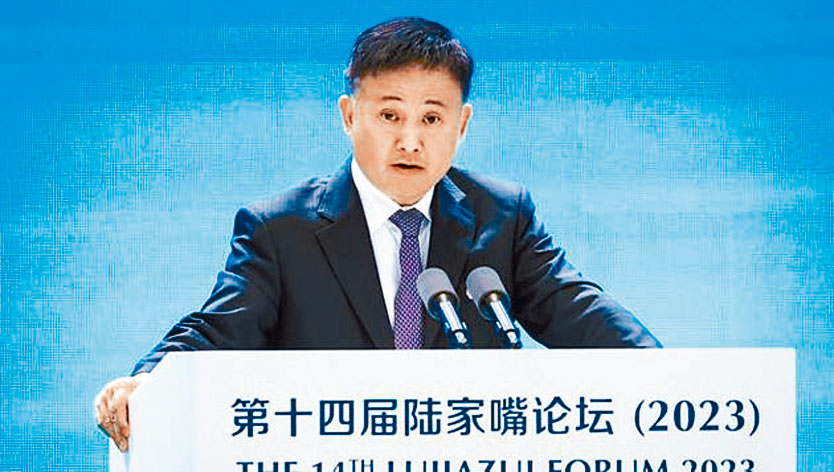 中國人民銀行副行長潘功勝，昨日接替郭樹清擔任人行黨委書記。