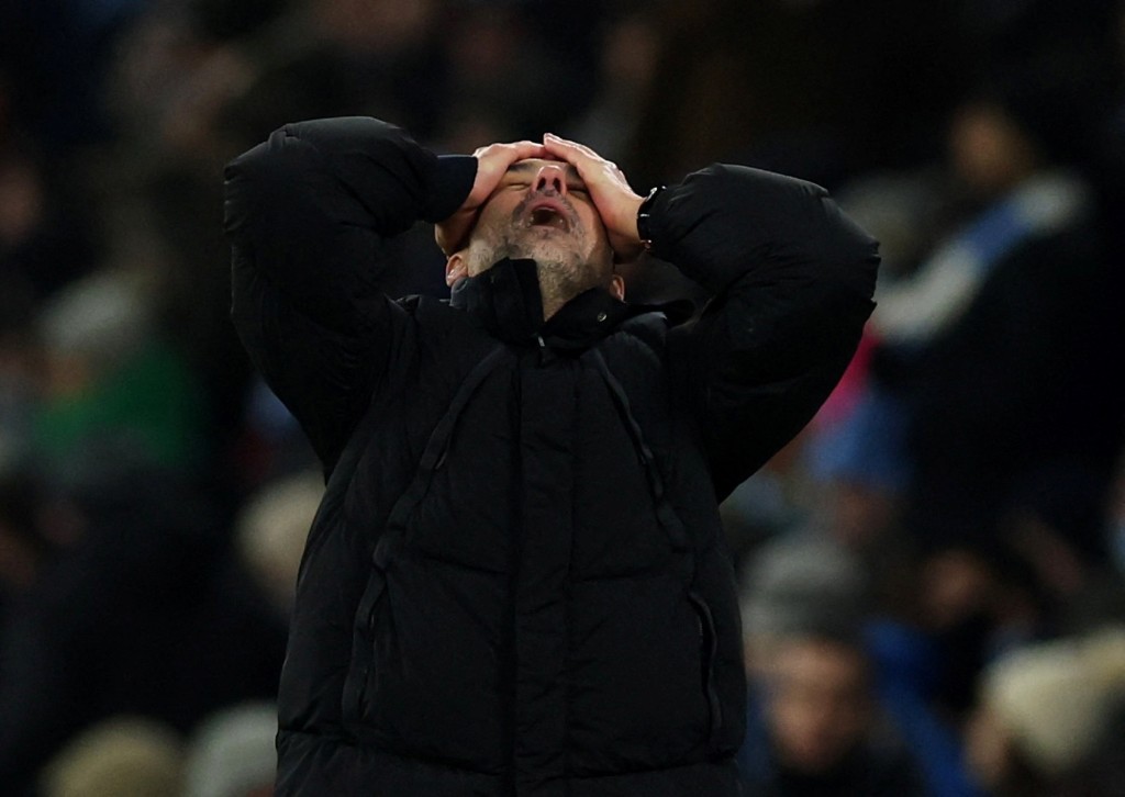 曼城兩連和。路透社