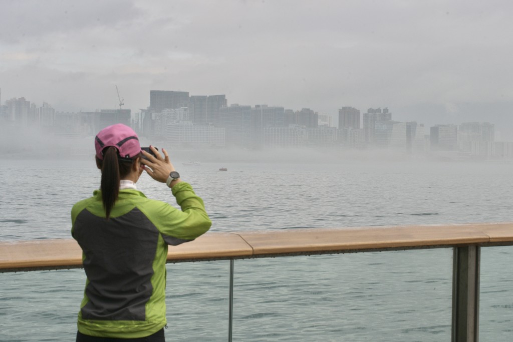 本港今日早晚有霧，天氣潮濕溫暖。