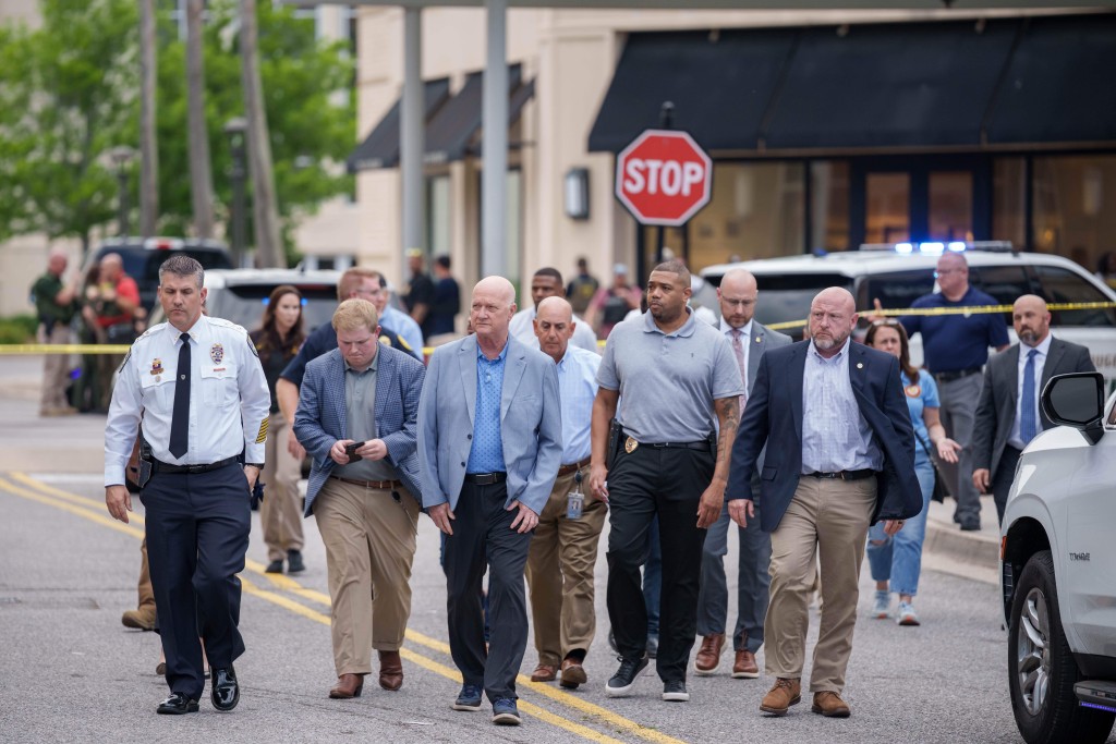 當局到場調查。美聯社