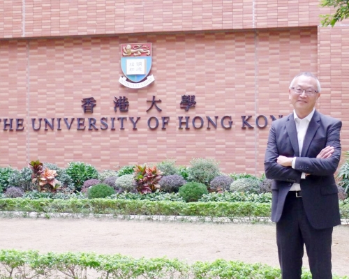 有報道指，福田敬二不獲港大續約。資料圖片
