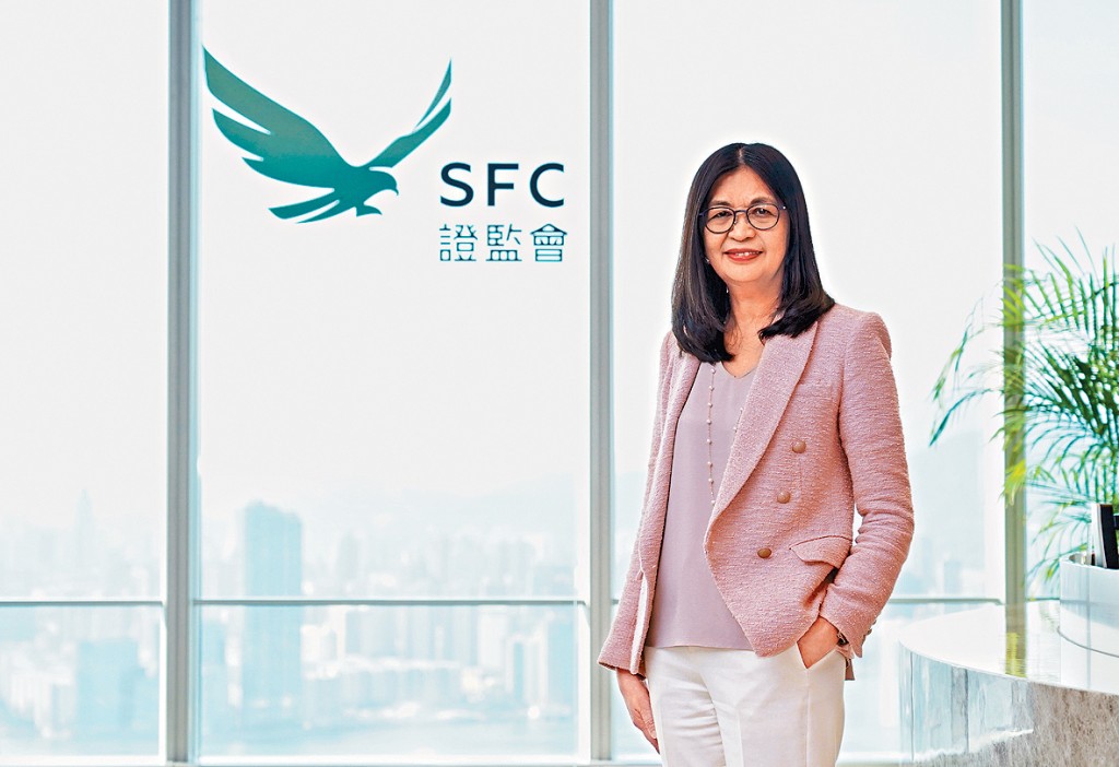 梁鳳儀指，證監會准券商提供虛擬資產融資服務，採取了較為謹慎的起步策略。