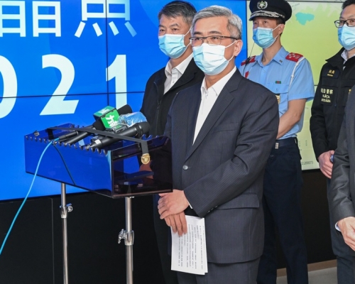 黃少澤指港區國安法對澳門有非常深遠重要借鑒作用。澳門新聞局資料圖片