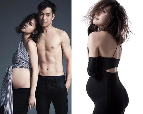 楊愛瑾同老公郭永淳好Sweet吖。