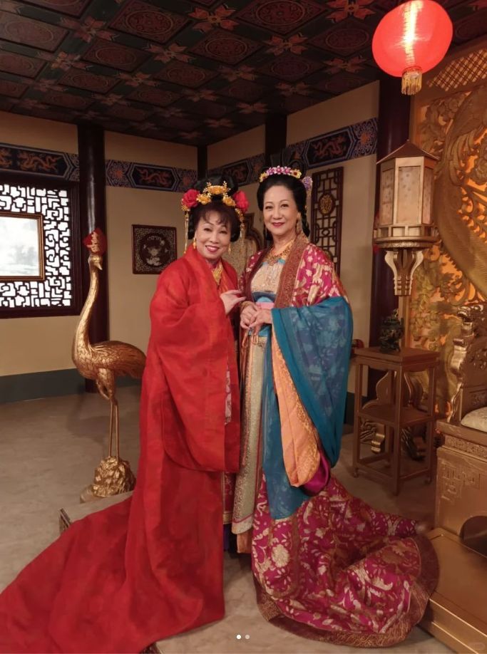 “群姐”许思敏饰演吐蕃公主，要嫁“二太”苏恩磁儿子。