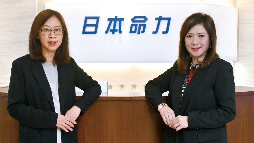 日本命力創辦人連舜香(右)及張玉儀。