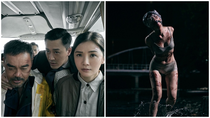 阿Sa在《神探大戰》中跟劉青雲及林峯合作,當中更要化特技妝。