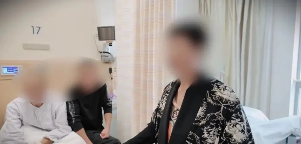 家屬受訪表示一度想放棄治療。 第一現場