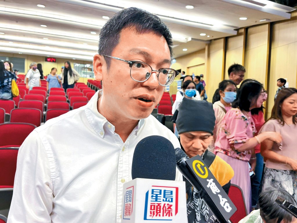 何啟明呼籲受影響的外勞與勞工處聯絡。