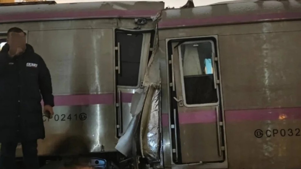 北京地铁昌平线去年发生追尾事故，导致130人骨折，其中3人重伤。资料图片