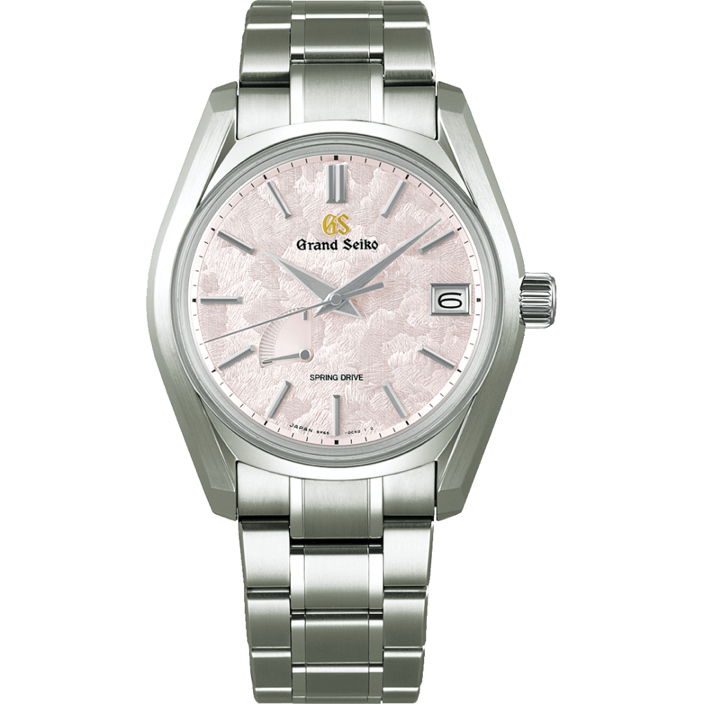 Grand Seiko Heritage Collection 62GS,表壳:40mm钛金属(SGBA413)/ 机芯:9R65 Spring Drive自动(SBGA413)/ 售价:$53,800(SBGA413)。 Grand Seiko Heritage Collection 62GS,表壳:40mm钛金属(SGBA413)/ 机芯:9R65 Spring Drive自动(SBGA413)/ 售价:$53,800(SBGA413)。