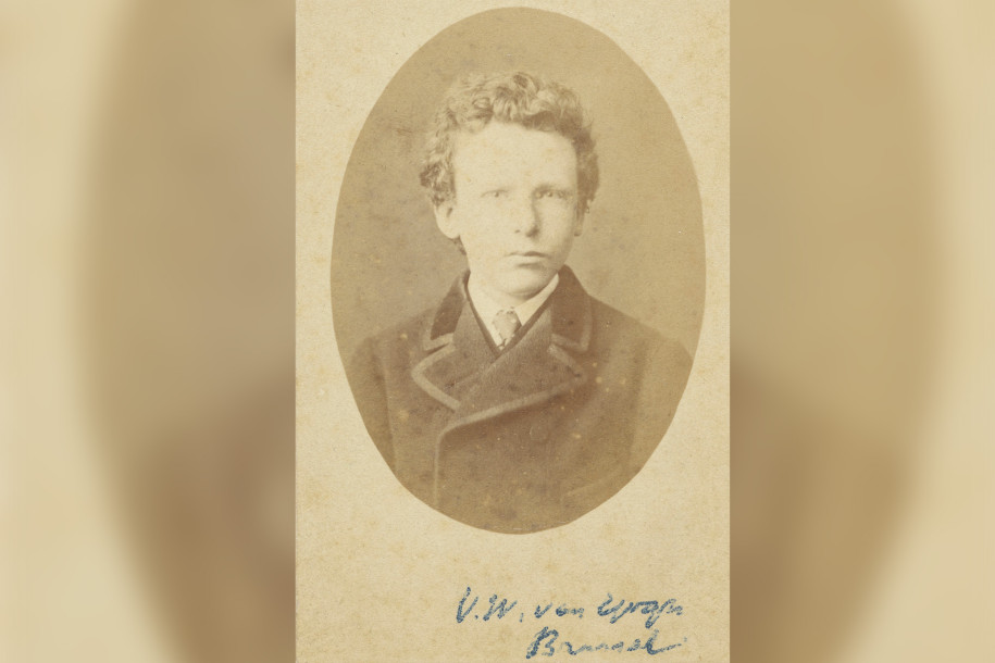 60年來相信為荷蘭名畫家梵高的13歲童年照只是誤會。AP