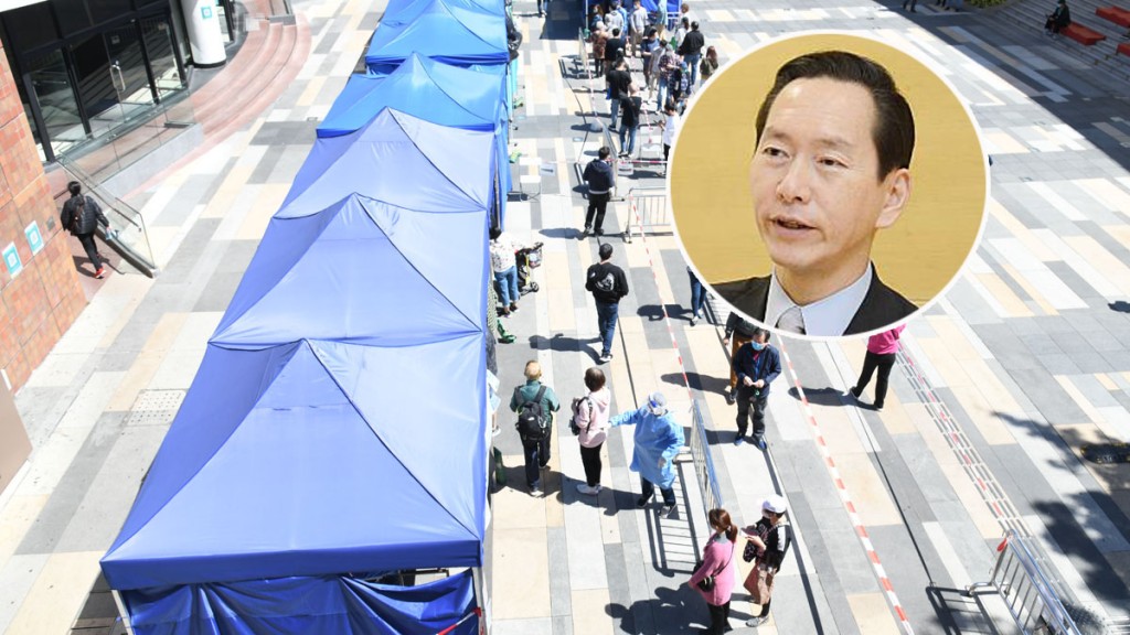 陳智思表示,相信政府短期內一定不會再提出推行全民檢測。 資料圖片