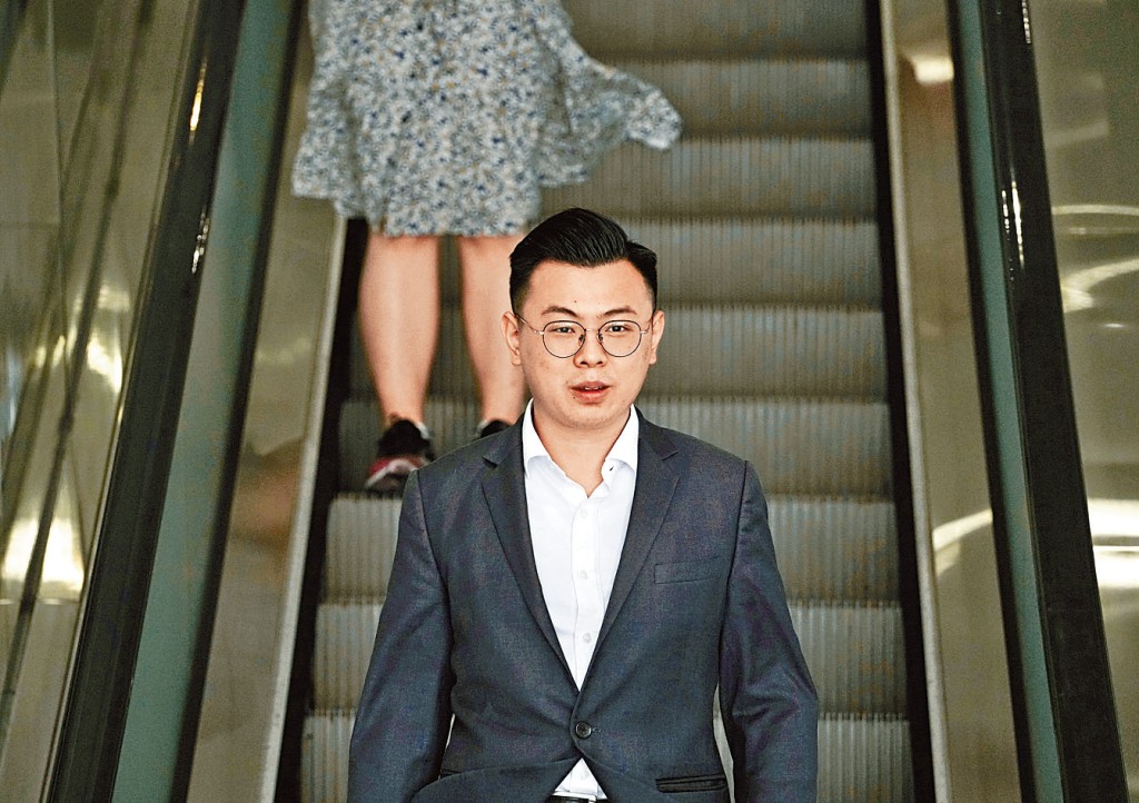 證人陳展浚（圖）是被告柯耀林的選舉經理。