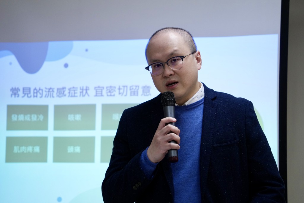 感染及傳染病科專科醫生曾祈殷。 感染及傳染病科專科醫生曾祈殷。