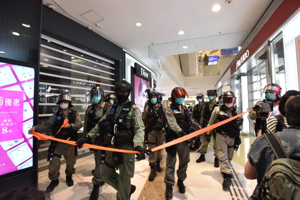 林鄭月娥希望為記者提供協助,但不會對警方執法行動造成障礙。資料圖片