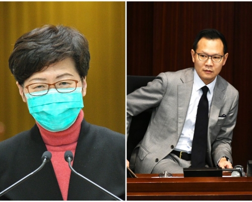 郭榮鏗批評林鄭月娥將法官任命政治化。資料圖片